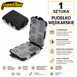 Pudełko wędkarskie na akcesoria