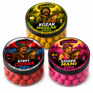 Castibo Wafters 3x Tutti fruti, Scopex, Krill